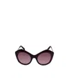 Yohji Yamamoto Irregular Sunglasses In Black
