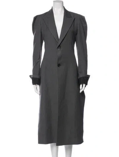 Pre-owned Yohji Yamamoto Jacket In Grey