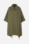 Yohji Yamamoto Button-up Parka In Brown