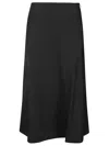 Yohji Yamamoto Ka Back York Skirt P In Black
