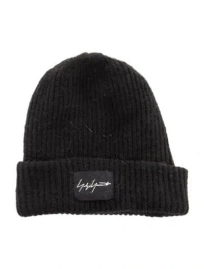 Pre-owned Yohji Yamamoto Knit Beanie In Black