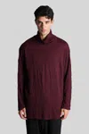 Yohji Yamamoto Knitwear In Bordeaux Wool In Burgundy