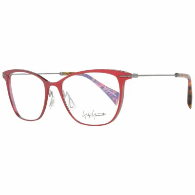 Yohji Yamamoto Ladies' Spectacle Frame  Yy3030 53264 Gbby2 In Red