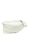 Yohji Yamamoto Leather Belt Bag In White