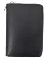 Yohji Yamamoto Leather Card Holder In Black