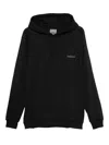 Yohji Yamamoto Logo-embroidered Hoodie In Black