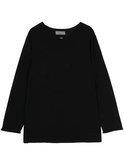 Yohji Yamamoto Shirt In Black Cotton