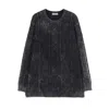 Shop Yohji Yamamoto Logo-embroidered Jumper In Blue