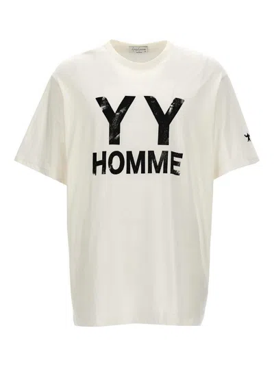 Yohji Yamamoto Camiseta - Blanco In White