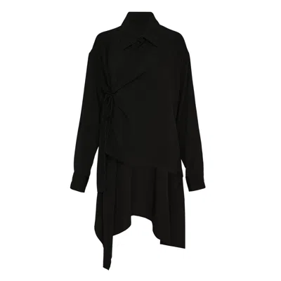 Yohji Yamamoto Long Asymmetric Blouse