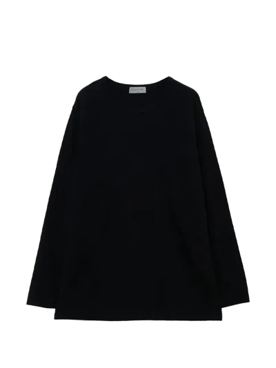 Yohji Yamamoto Long-sleeve Sweater In Black