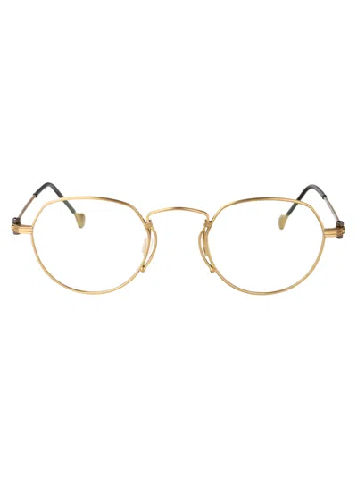 Yohji Yamamoto Look 008 Glasses In Gold