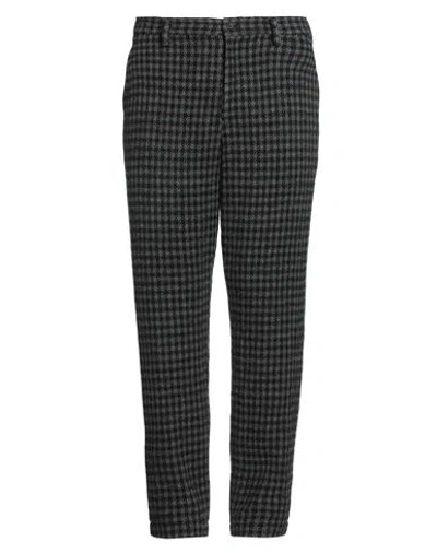 Yohji Yamamoto Man Pants Black Size 3 Wool, Nylon