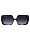 Yohji Yamamoto Matt Black Acetate Sunglasses In Black
