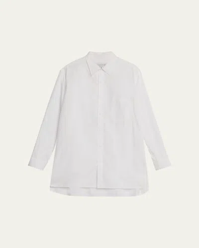Yohji Yamamoto Men's Solid Poplin Dress Shirt In 1 - White