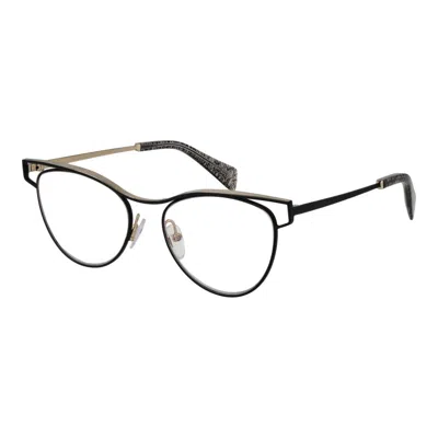 Yohji Yamamoto Metal Glasses Women's (frames) In Metallic