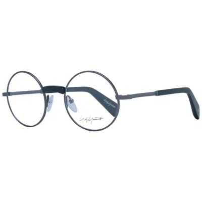 Yohji Yamamoto Monel Glasses (frames) In Gray
