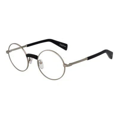 Yohji Yamamoto Monel Glasses (frames) In Metallic
