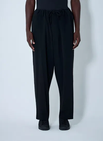Yohji Yamamoto New Standard String Pants In Black