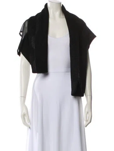 Pre-owned Yohji Yamamoto Noir Vintage 2000's Bolero In Black