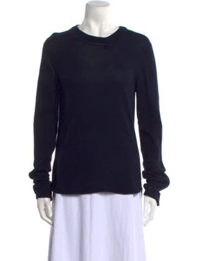Pre-owned Yohji Yamamoto Noir Vintage 2000's Sweater In Blue