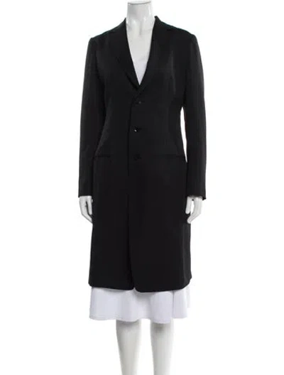 Pre-owned Yohji Yamamoto Noir Vintage 2011 Coat W/ Tags In Black