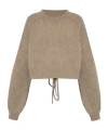 Yohji Yamamoto Open-back Jumper In Nude