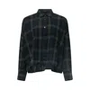 Yohji Yamamoto Oversized Blouse In Blue