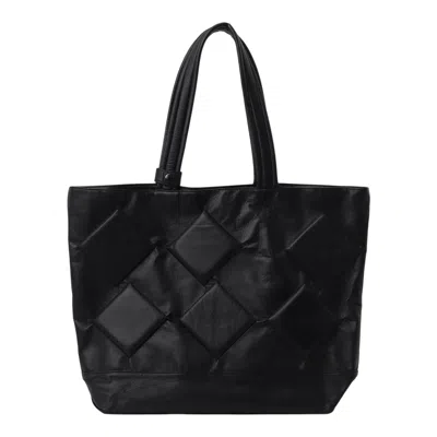 Yohji Yamamoto Padded Tote Bag In Black