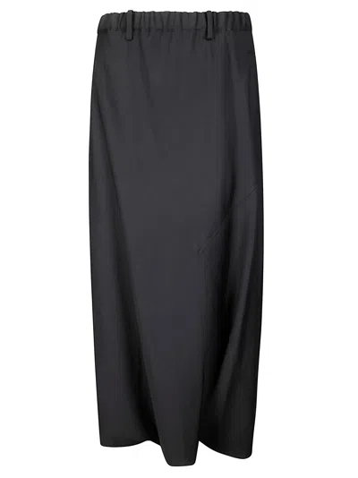 Yohji Yamamoto Paneled Salouel Pants In Black