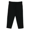 Yohji Yamamoto Drawstring-waist Wool Trousers In Black