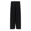 Yohji Yamamoto Tailored Trousers With Pleated Front And Pockets In Black