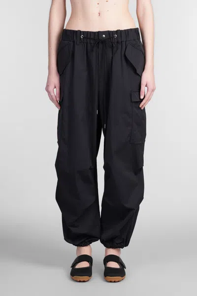 Yohji Yamamoto Pants In Black Nylon