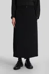 Yohji Yamamoto Pants In Black Triacetate In Black