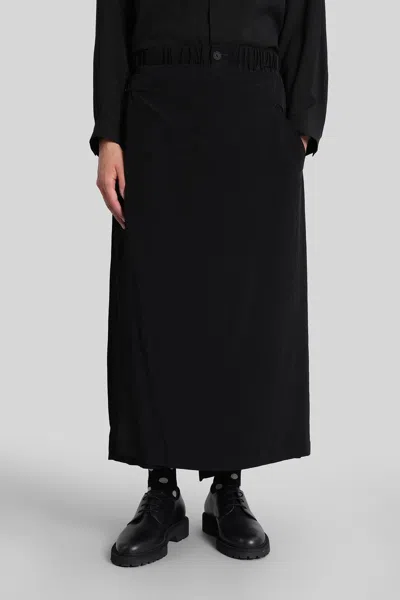 Yohji Yamamoto Pants In Black Triacetate
