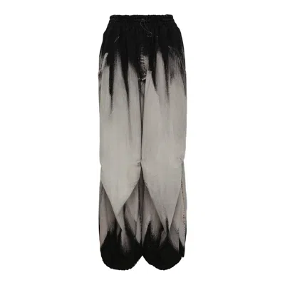 Yohji Yamamoto Parachute Pants In Gray