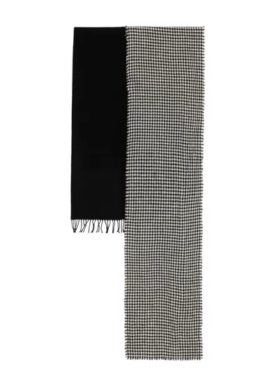 Yohji Yamamoto Patchwork Scarves In Black