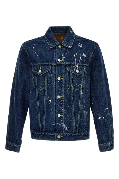 YOHJI YAMAMOTO YOHJI YAMAMOTO PATENT STAIN JACKET