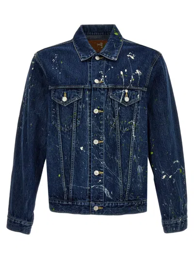 YOHJI YAMAMOTO YOHJI YAMAMOTO PATENT STAIN JACKET