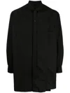 Yohji Yamamoto Klassisches Hemd In Black