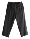 Yohji Yamamoto Pleat-detail Wool Trousers In Black
