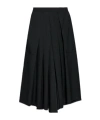 Yohji Yamamoto Pleated Trousers In Black