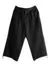 Yohji Yamamoto Pleated Trousers In Black