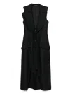 Yohji Yamamoto Tailored Midi Dress