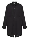 Yohji Yamamoto Pocket Shirt In Black