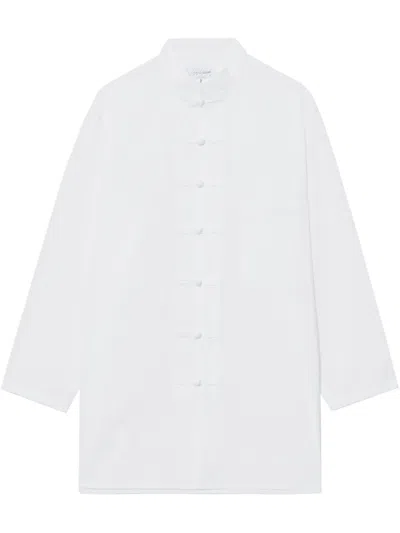 Yohji Yamamoto Poplin Shirt In White