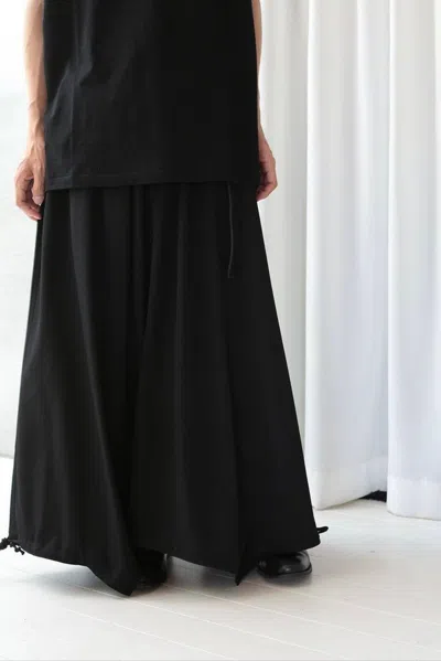 Pre-owned Yohji Yamamoto Pour Homme - 4-way Gabardine Wool Trousers In Black