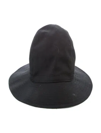 Pre-owned Yohji Yamamoto Pour Homme 2023 Wool Fedora In Black