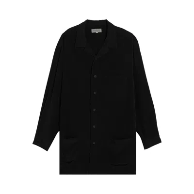 Pre-owned Yohji Yamamoto Pour Homme 3 Pocket Blouse 'black' | Men's Size 4