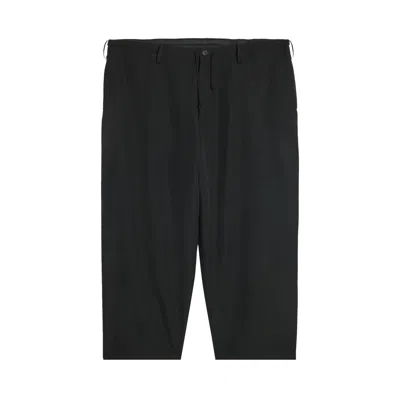 Pre-owned Yohji Yamamoto Pour Homme Army Gabardine String Pant 'black' | Men's Size 1